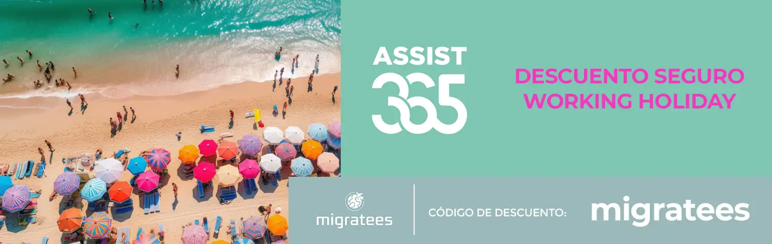 working holiday seguro medico assist 365